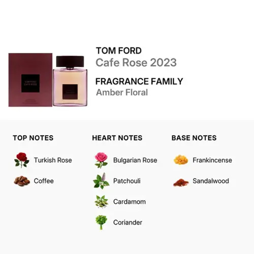 توم فورد كافيه روز عطر للجنسين أو دي بارفيوم - 100 مل