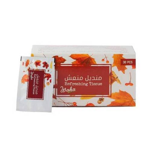 منديل منعش برائحة معطره - 30 حبه