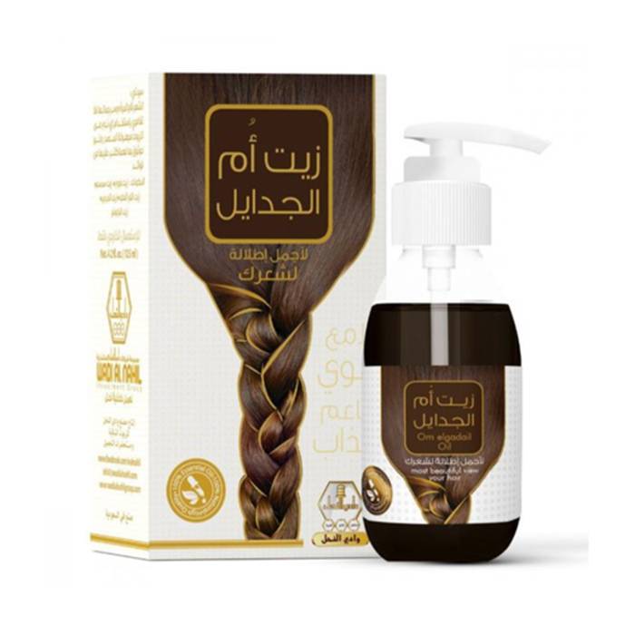 وادي النحل أم الجدايل لشعر قوي لامع وجذاب،125 مل 