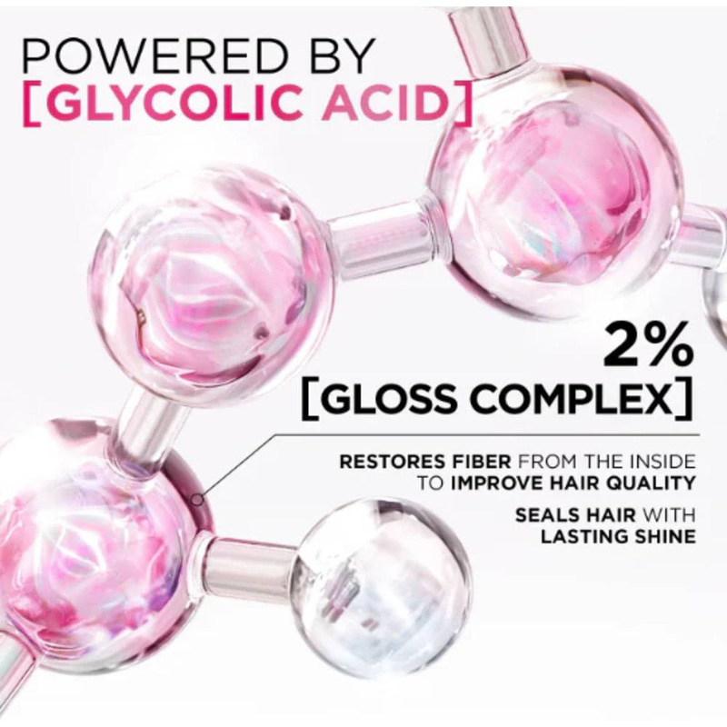 لوريال باريس، شامبو إلفيف جليكوليك جلوس للشعر الباهت