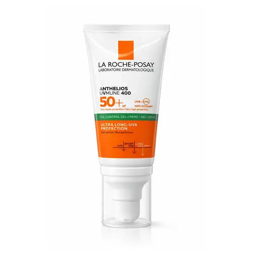 لاروش بوزيه كريم جل واقي شمس أنثيليوس UV400 للبشرة الدهنية 50SPF للتحكم باللمعان - 50 مل
