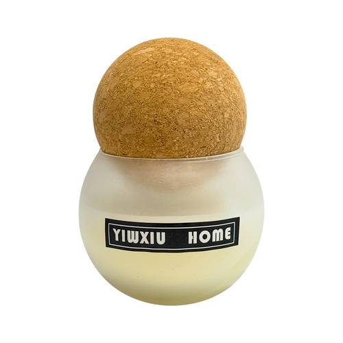 شمعة معطرة فواحه بقالب زجاجي شفاف - 1 شمعة 