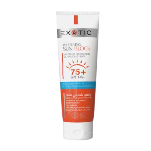 ايكزوتيك واقي شمس بعامل حماية +SPF75 مفتح للبشرة - 100 مل