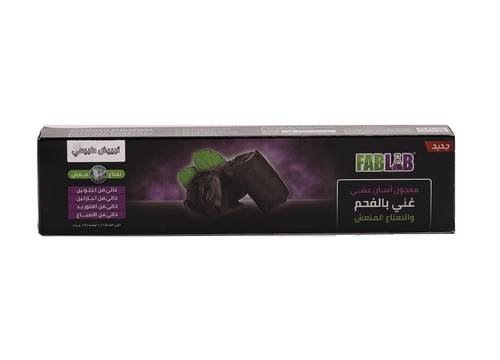 فاب لاب معجون اسنان بالفحم والنعناع المنعش - 100 جرام