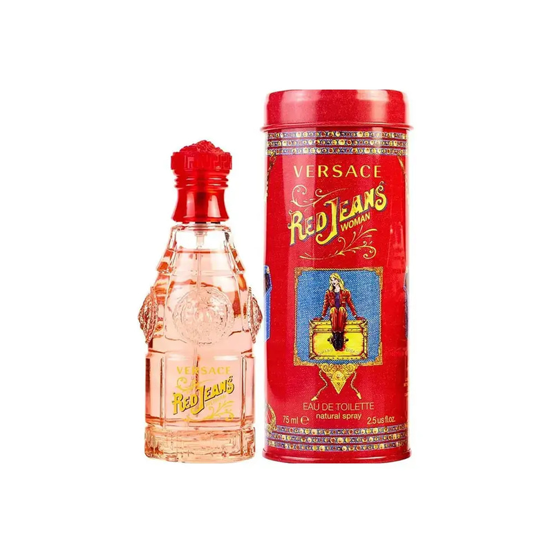 فيرزاتشي ريد جينز أو دو تواليت عطر نسائي كلاسيكي منعش - 75 مل