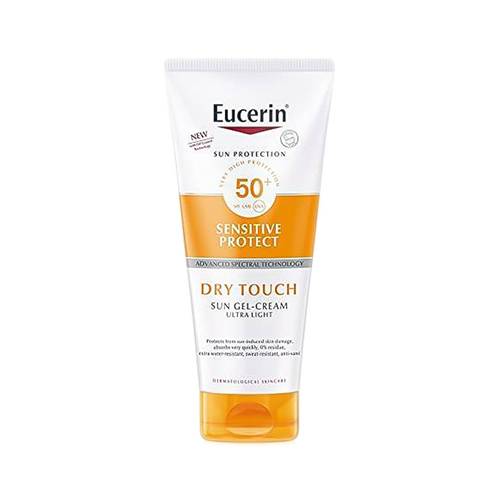 يوسيرين كريم جل دراي تاتش للجسم للحماية من الشمس SPF50+ شفاف – 200 مل