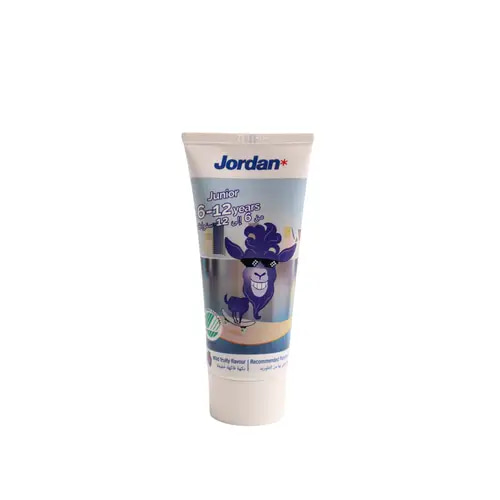 جوردان معجون أسنان للأطفال من 6 - 12 سنوات (رسومات عشوائية) - 50 مل 