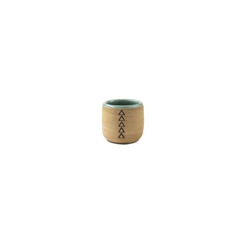 كوب اخضر طين بيج 1