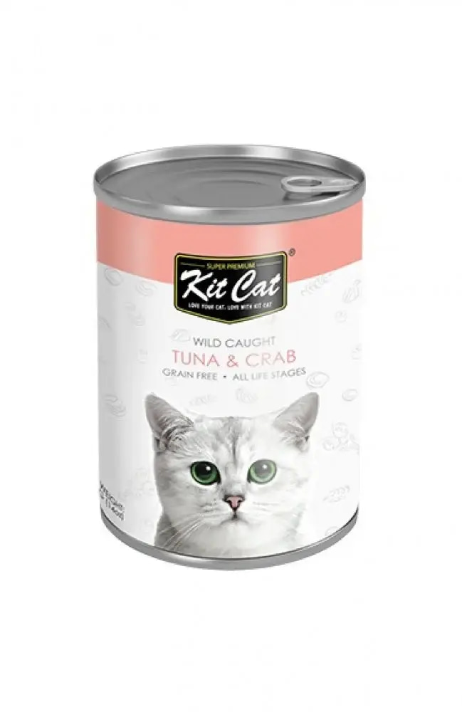 Kit Cat Atlantic Tuna With Crab Canned 400g