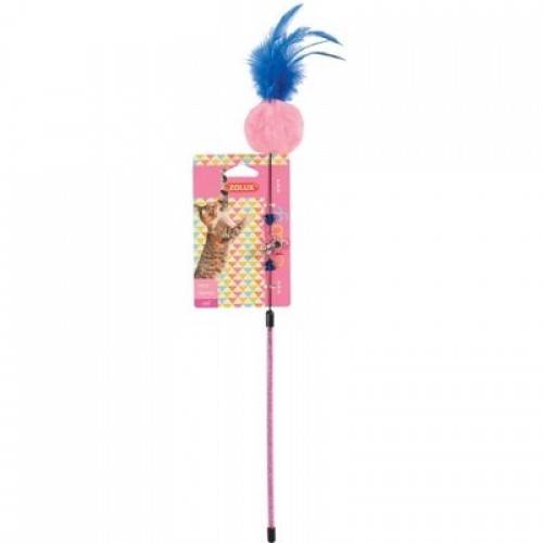 Zolux Cat Toy Pompon Fishing Rod