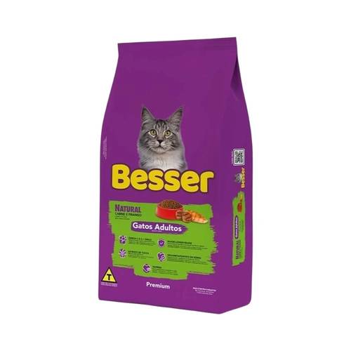 Besser dry cat food, chicken and meat flavor, 20 kg
