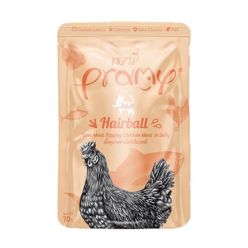 Tuna and chicken food in jelly for cats - 70g