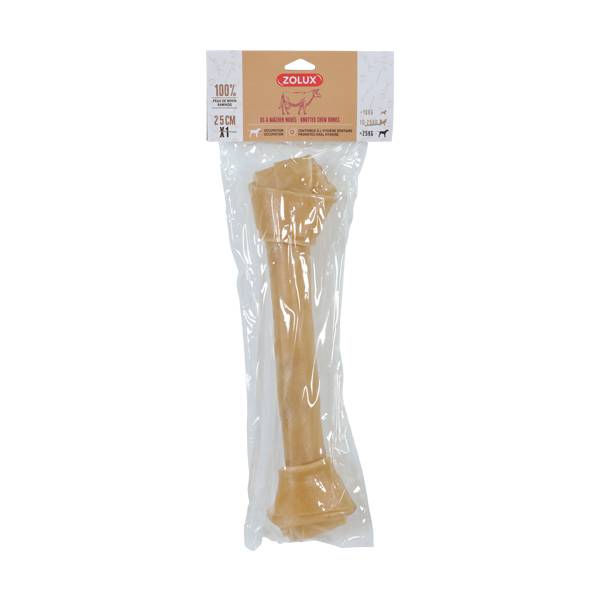 Zolux Compressed Chew Bone Treats for Large Breed Dogs, 1 piece x 25 cm