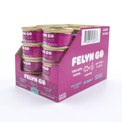 Felyn Go Cans Tuna with Papaya in Gravy 75g