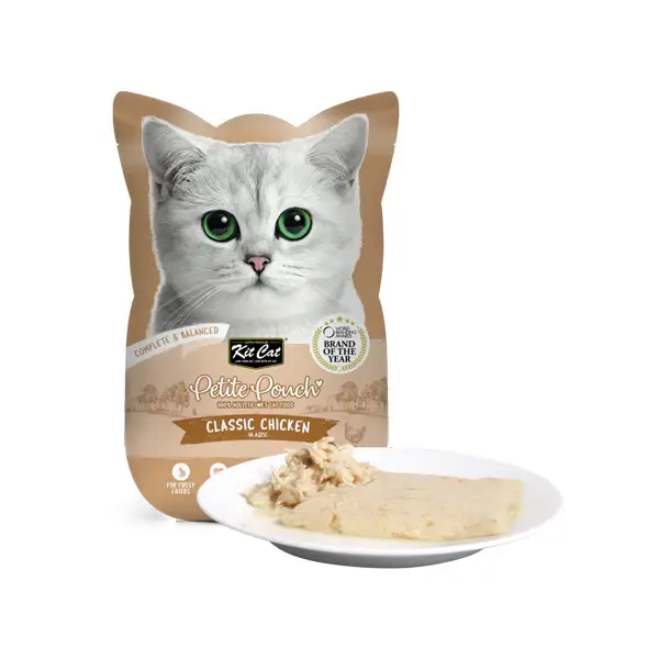 Kit Kat Petit Complete Food Classic Chicken in Jelly Wet Cat Food