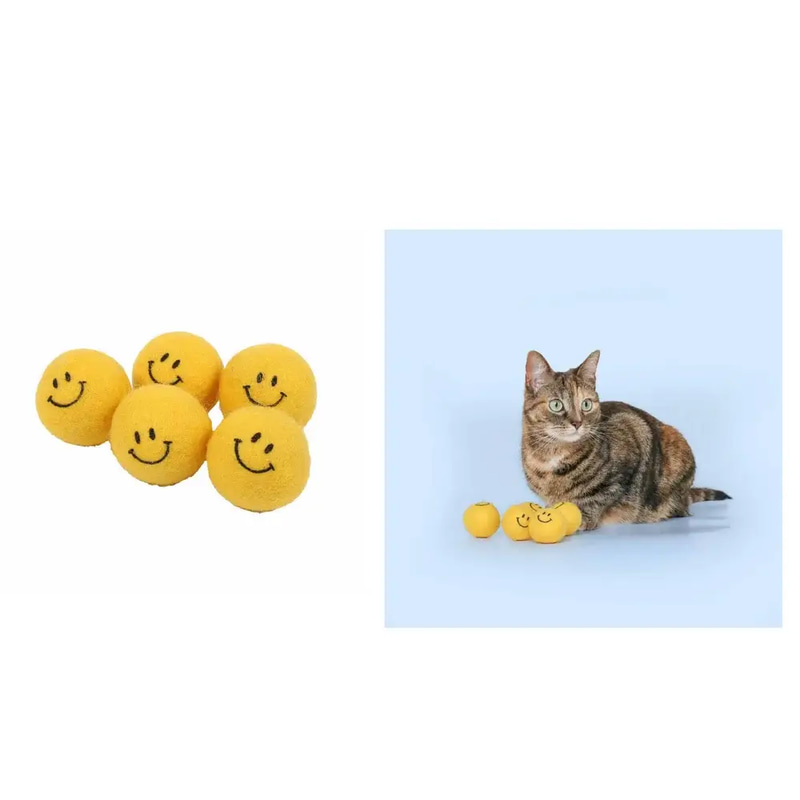 Coockoo ذKeep on Smiling 3,5x3,5x3,5cm Yellow
