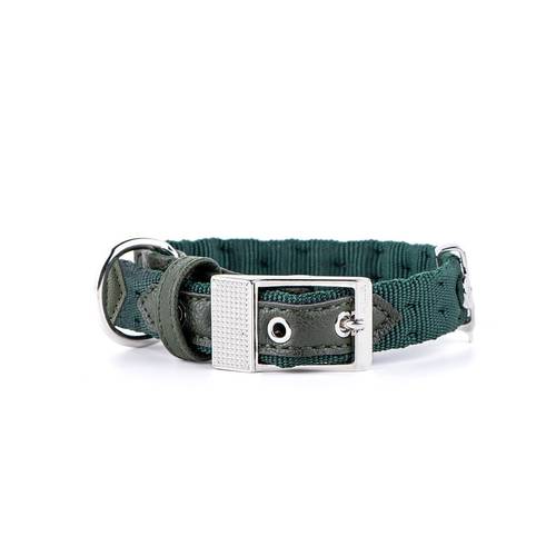 My Family Milan Green Nylon Collar 26 x 1.6 cm