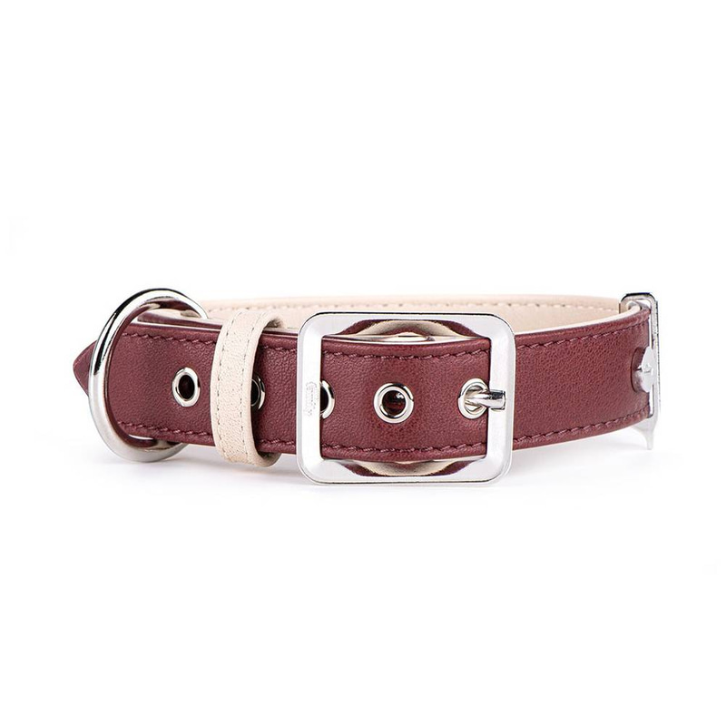 My Family Heritage Brown Leather Collar