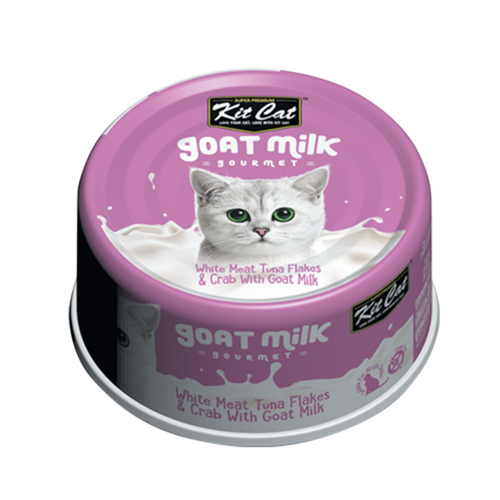 Tuna slices with crab and goat's milk - Kit Kat