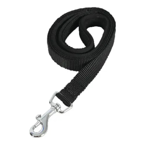 Zolux Comfort Leash Nylon, Black, 1m x 25mm for Dogs