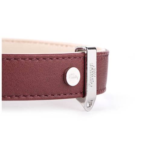 My Family Heritage Brown Leather Collar