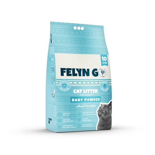 Villain Go Roll Bag Cat Litter with Baby Powder Scent