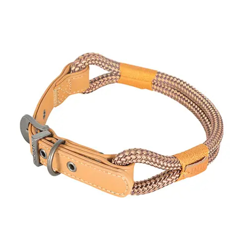 Zolux Emau Brown Dog Collar