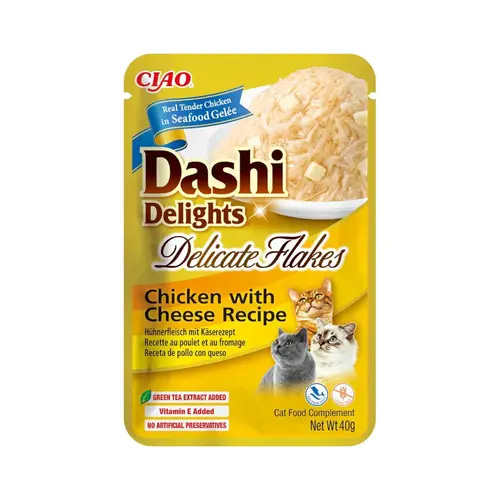 INABA Dashi Delight Delicate Flakes Chicken with Cheese 40g