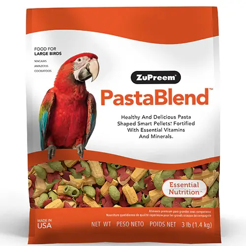 ZuPreem Pasta Blend for Parrots and Large Birds 1.4kg