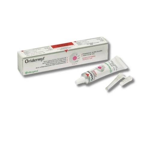Oridermyl Ear Ointment for Dogs & Cats 10g