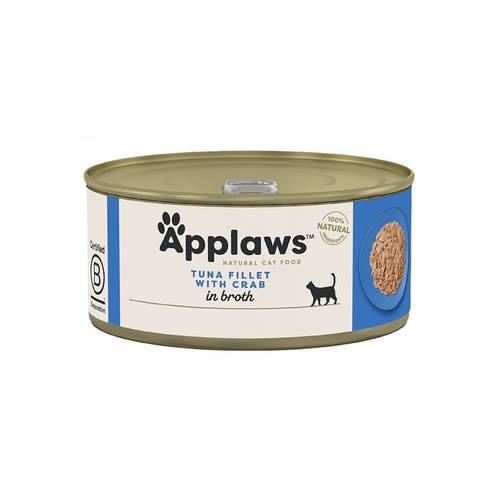 Applaws Cat Tuna with carb In Broth Canned 70g
