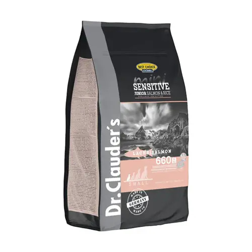 Dr. Clauder's Best Choice Salmon Flavor Dry Puppy Food for Small Breeds, 2 kg