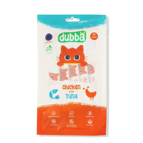 Chicken and Tuna Cat Treats 15g*5 - Doba