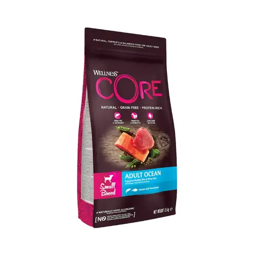 Wellness Core Ocean Dry Food Salmon with Tuna for S Breed Dogs 1
