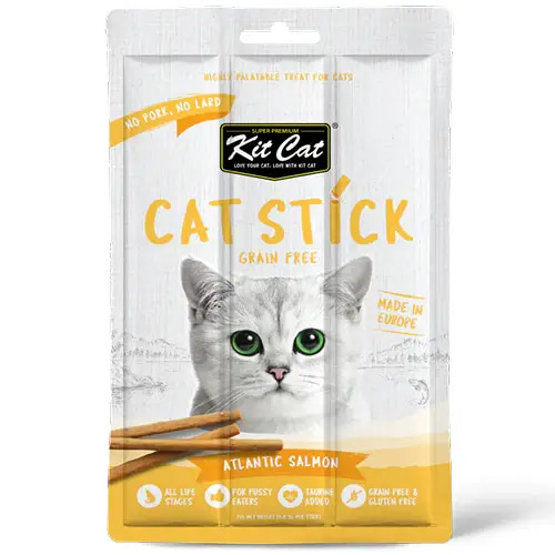 Kit Kat Cat Treats Atlantic Salmon Flavor Sticks 15g