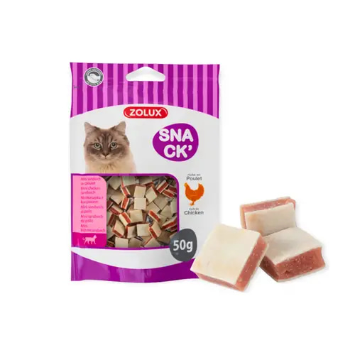 Zolux Snack Mini Chicken Pieces 50g