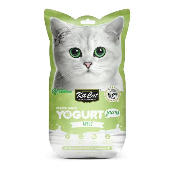 Kit Kat Frozen and Dried Yogurt Apple Flavor Cat Treats 10 x 1g