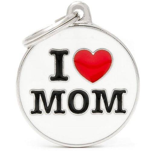 قلادة I Love Mom حجم كبير