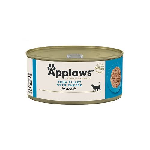 Applaws Natural Cat Wet Food Tin Tuna Fillet In Broth 70g