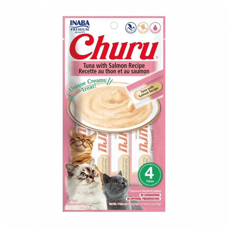 Churro - Tuna and Salmon Purée