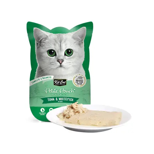 Kit Kat Petit Complete Food Tuna & Whitefish in Jelly Wet Cat Food