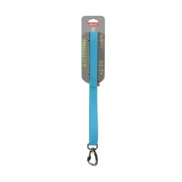 Zolux Silicone Dog Leash 25mm - Blue