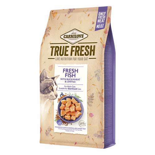 Carnilove True Fresh Dry Food for Spayed Cats with Fish
