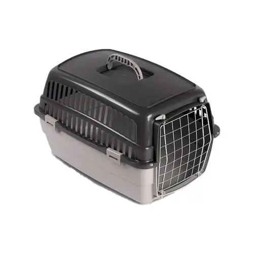 MBS Voyager Metal Door Carrier for Small Cats and Dogs, Small Size