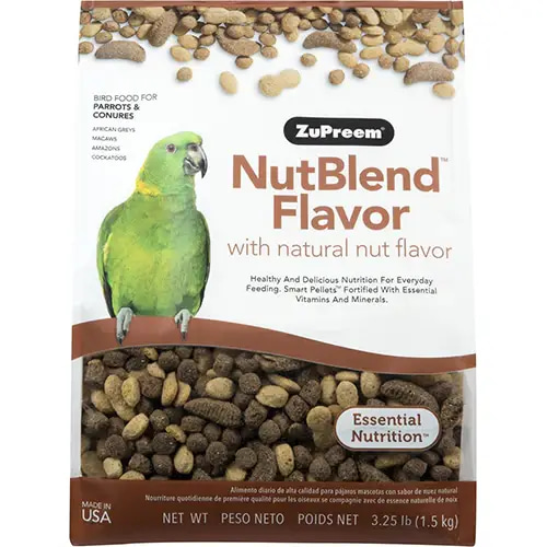 Natural Blend for Parrots and Conures 1.5kg