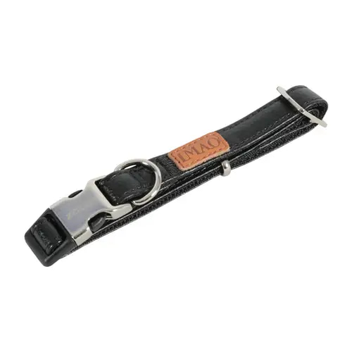 Zolux black dog leash