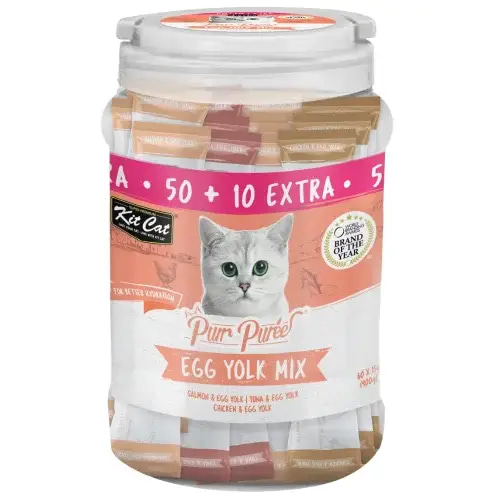 Kit Cat Puree Value Egg Yolk Mix 60x15g