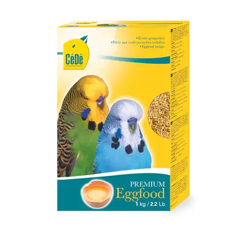 Premium egg-based food for budgies