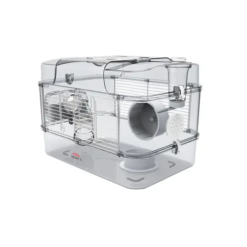 Zolux Rodi Single-Story Medium-Sized White Rodent Cage