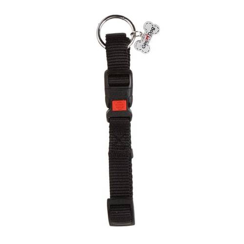 Gim Dog Nylon Dog Collar Black 2×40 Cm